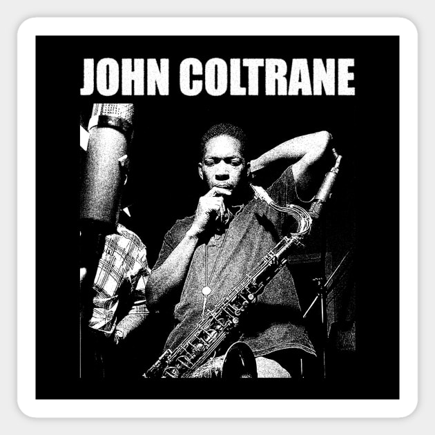 John Coltrane drawing Sticker by ITS RAIN